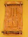"Mountain & River", Original, Torched Painted Copper with Bamboo - Jason Mernick