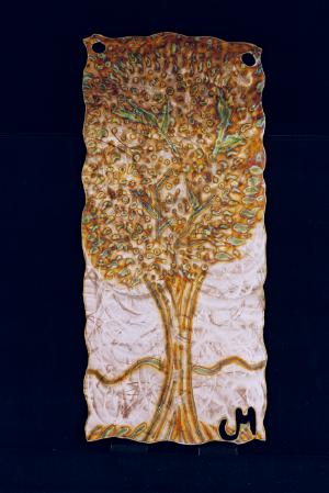"Copper Tree Of Life", Original Torched Painted Copper - Jason Mernick