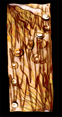 "On Fire", Original, Copper Pop with Flames - Jason Mernick