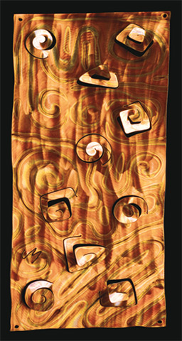 "Popped Out", Original, Copper Torch Painted Multi-Pop - Jason Mernick