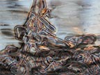 Jason Mernick - Torch Painted Motorcycle on Stainless Steel