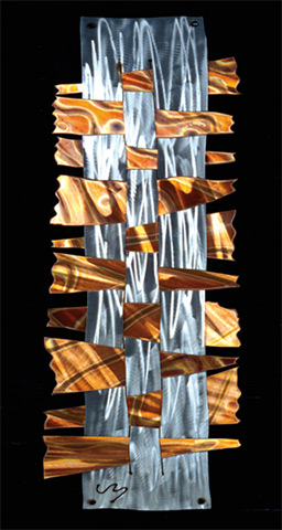 "Weave", Original, Stainless with Copper - Jason Mernick