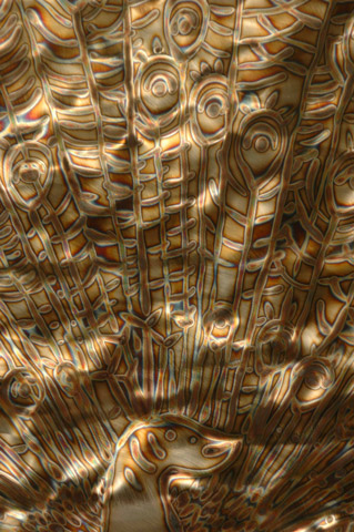 "Room Divider", Original, Etched Stainless Steel & Copper - Jason Mernick