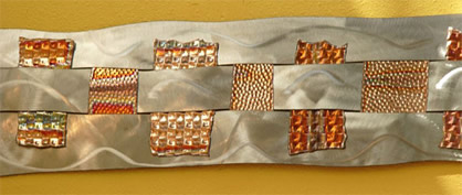  "Fancy", Original, Stainless Steel & Pounded Copper- Jason Mernick