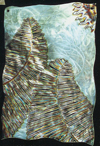 "Ferns", Original, Two Stainless Steel Ferns with Sun - Jason Mernick