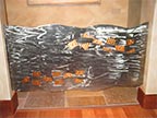 "Room Divider", Original, Etched Stainless Steel & Copper - Jason Mernick