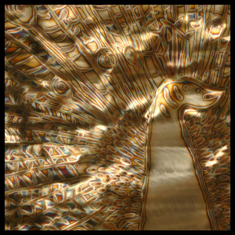 "Room Divider", Original, Etched Stainless Steel & Copper - Jason Mernick